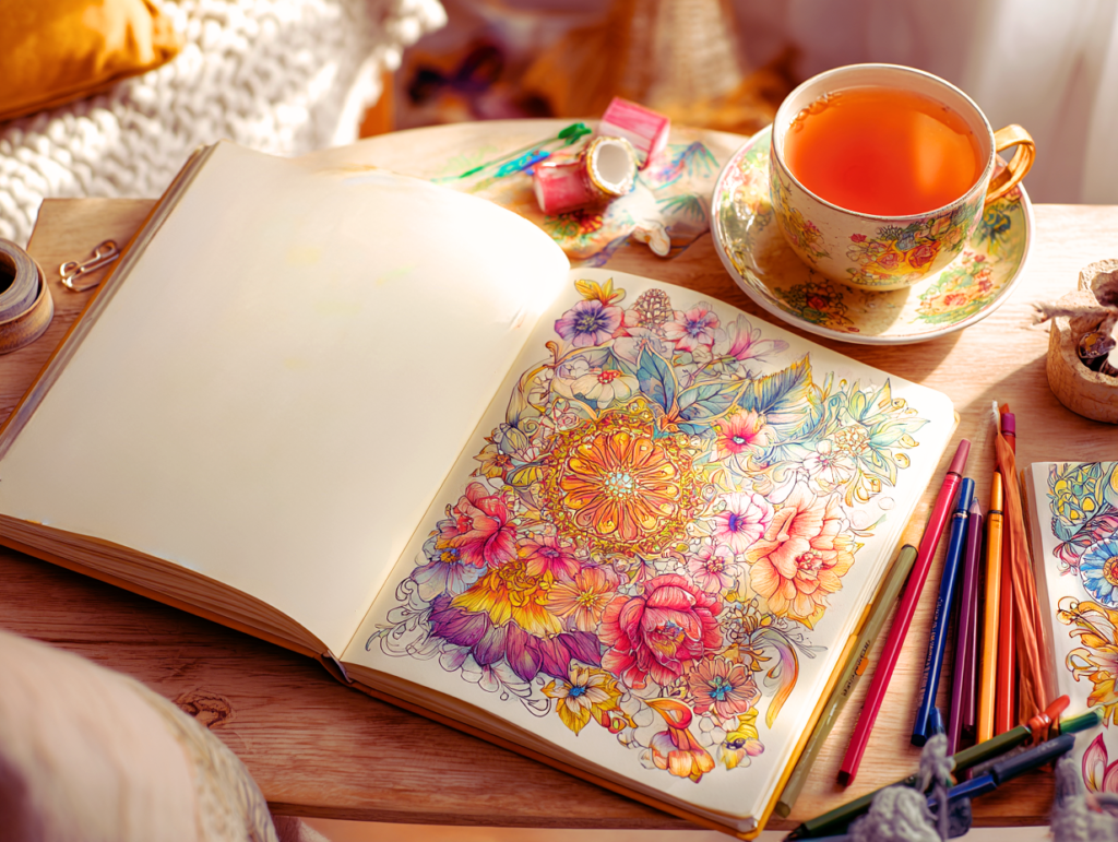 printed coloring books