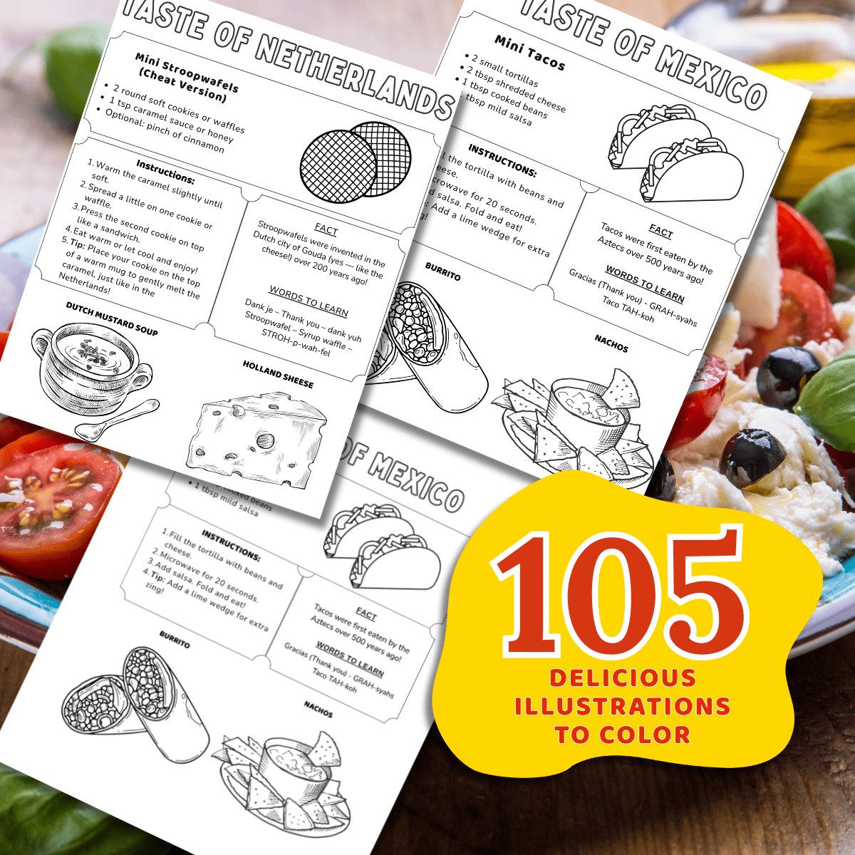 105 illustration to color