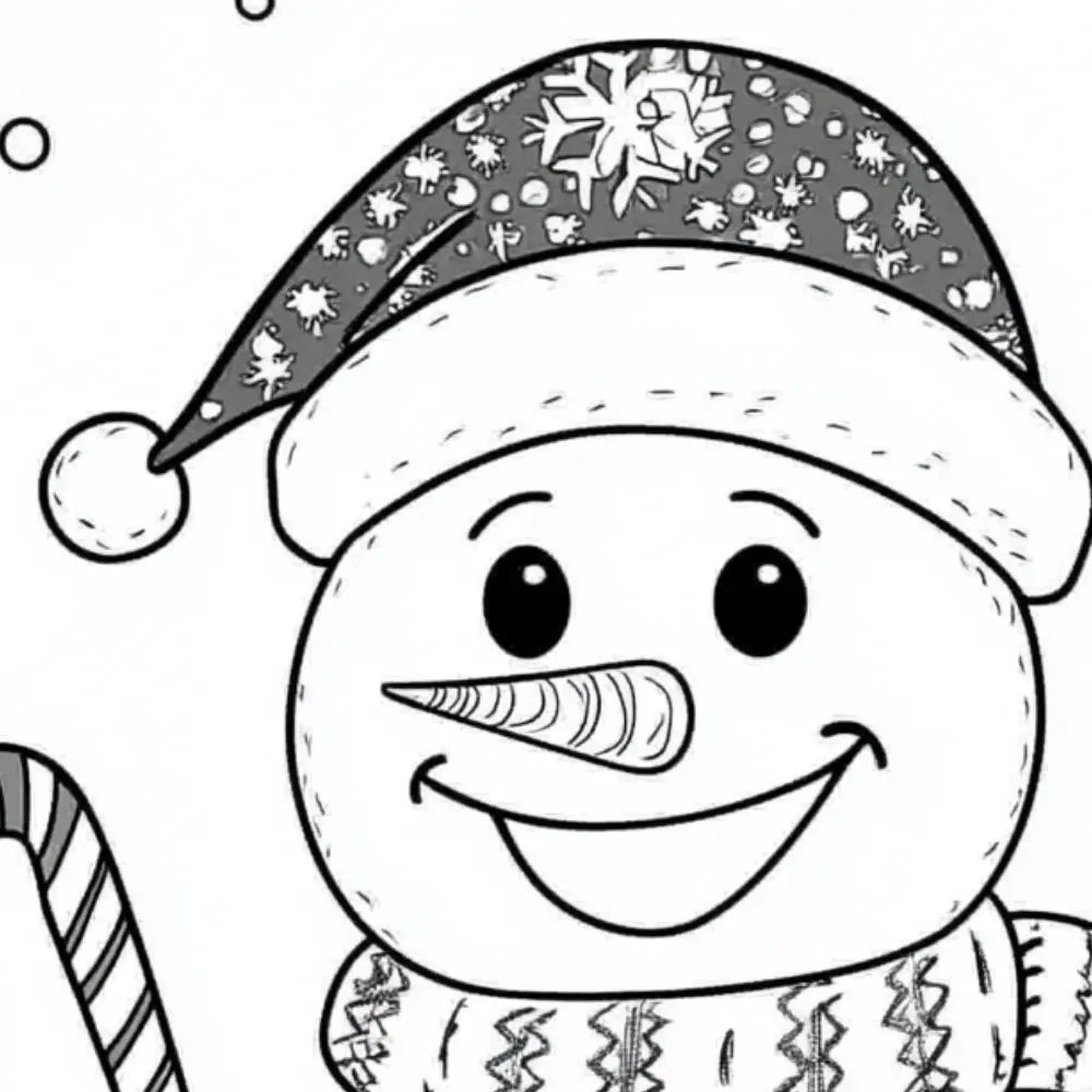 Adult Christmas coloring pages