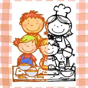 Before- After - Samplers - Sinle sided -Gift - 35 Thanksgiving Coloring Pages PDF - Instant Download