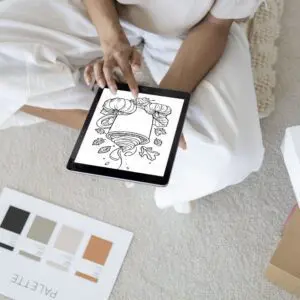 10 Fall Coloring Book Pages- digital