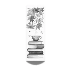 10 Fall Coloring Book Pages bookmark bonus