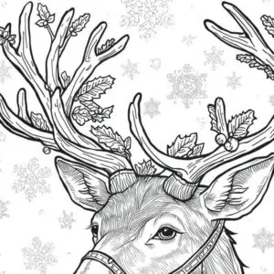 50 Winter Wonderland Coloring Pages PDF