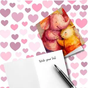 cute foldable cards