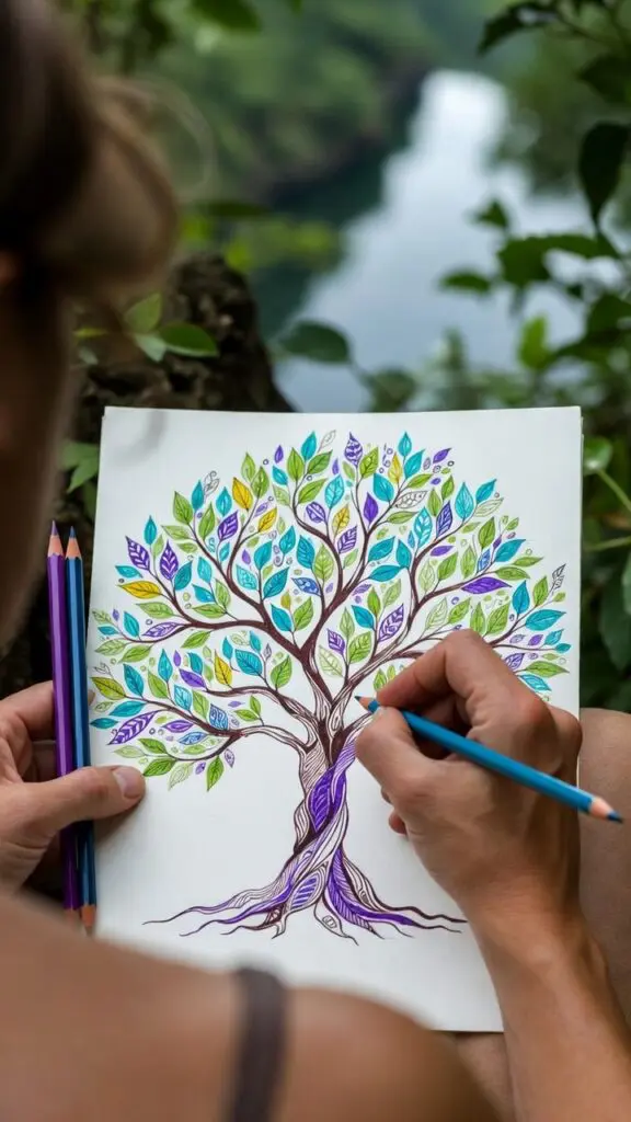 Lower Anxiety Through Coloring Repetitive Motion