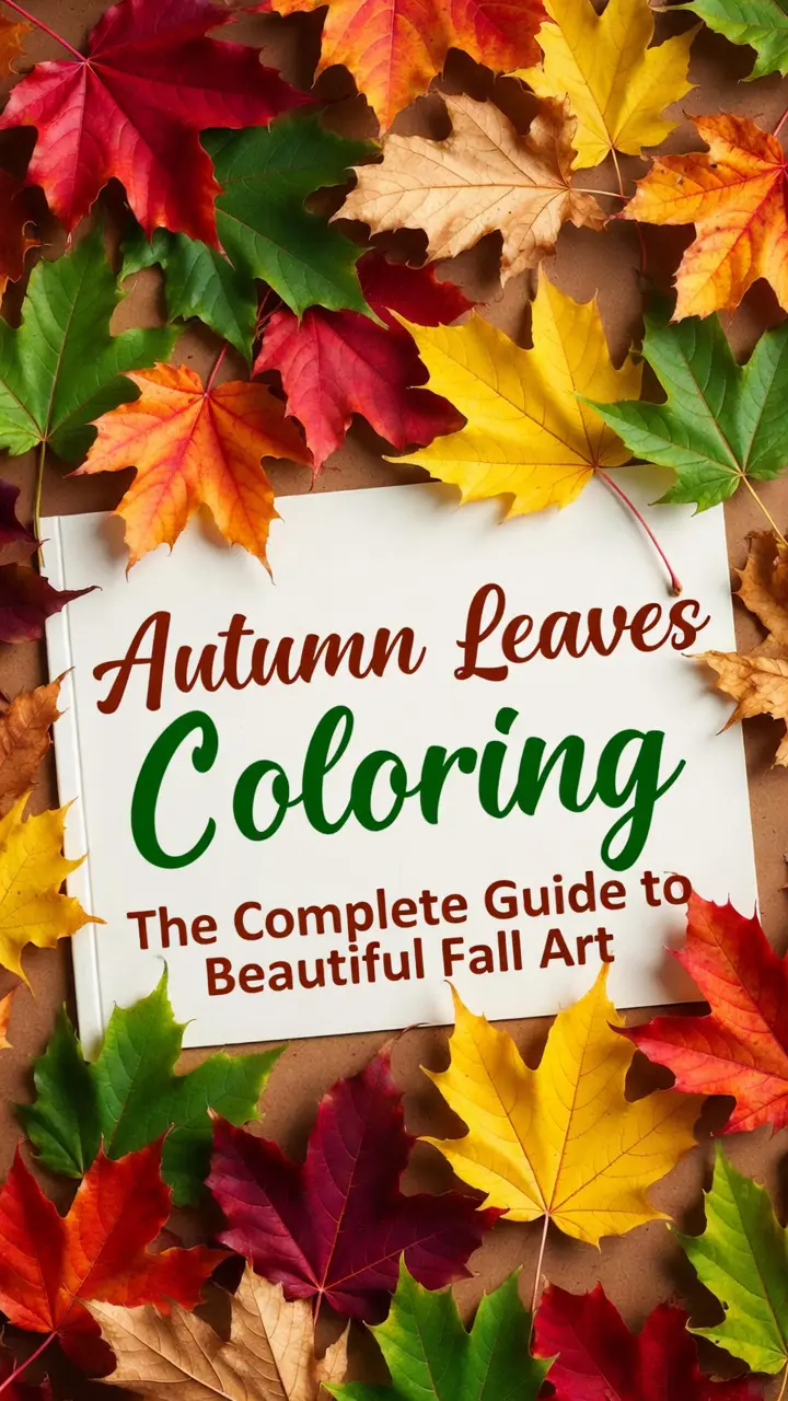 Autumn Leaves Coloring: The Complete Guide to Beautiful Fall Art