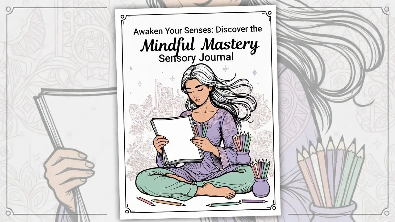 Awaken Your Senses: Discover the Mindful Mastery Sensory Journal . Self-care journaling