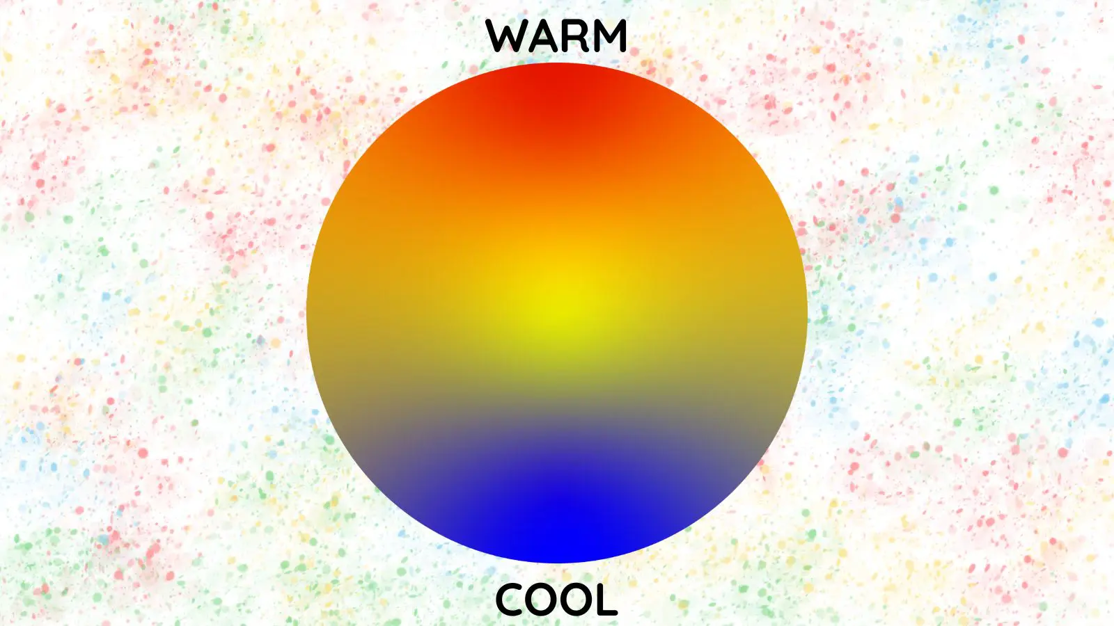understanding color theory with warm and cool color palettes