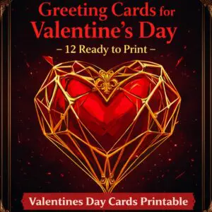 Valentines Day Cards Printable