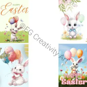10 Easter Bunny Cards – Screen-Free Spring Crafting