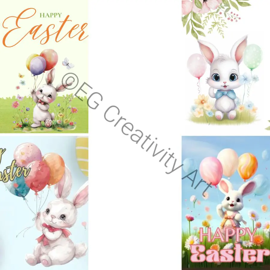 10 Easter Bunny Cards – Screen-Free Spring Crafting