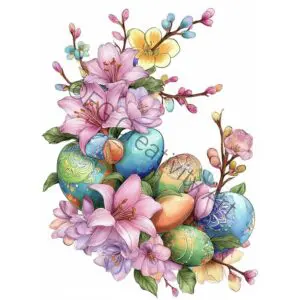 15 Easter Coloring Pages – Calm Spring Designs for Adults