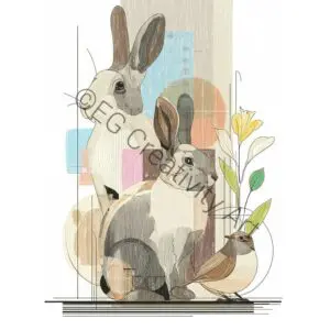 15 Spring Animal Coloring Pages – Gentle Calm and Creativity