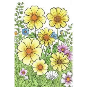 35 Bold and Easy Coloring Pages – Stress Relief Made Simple