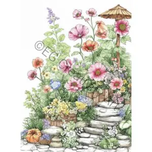 35 Nature Bliss Coloring Pages – Relaxing Floral & Leaf Designs for Mindful Coloring