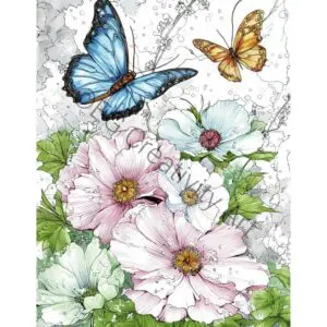 35 Nature Bliss Coloring Pages – Relaxing Floral & Leaf Designs for Mindful Coloring