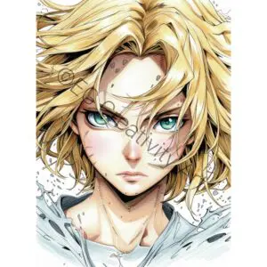 5 Anime Coloring Pages – Creative Calm for Adults