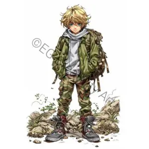5 Anime Coloring Pages – Creative Calm for Adults