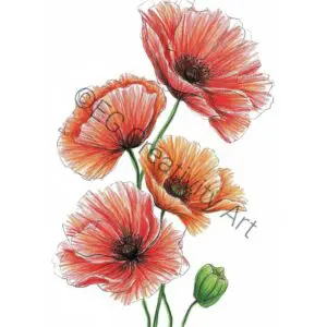 5 Spring Flower Coloring Pages – Bloom, Relax and Create