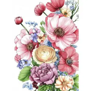 5 Spring Flower Coloring Pages – Bloom, Relax and Create