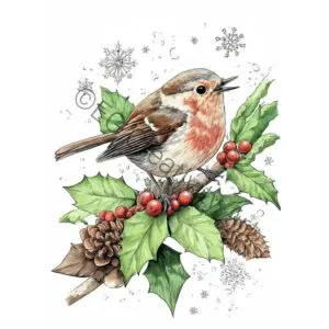 5 Winter Wonderland Coloring Pages – Cozy Calm and Joy