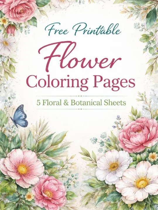5 botanical pages V1