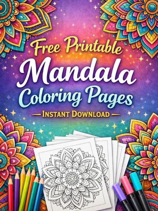 Free Printable Mandala Coloring Pages