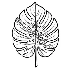 50 Botanical Garden Coloring Pages sampler (1)