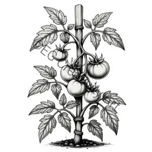 50 Botanical Garden Coloring Pages sampler (2)