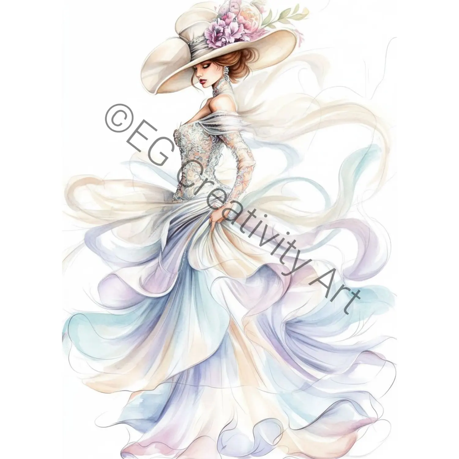 50 Fashion Coloring Pages – Stylish Designs to Unwind (3)