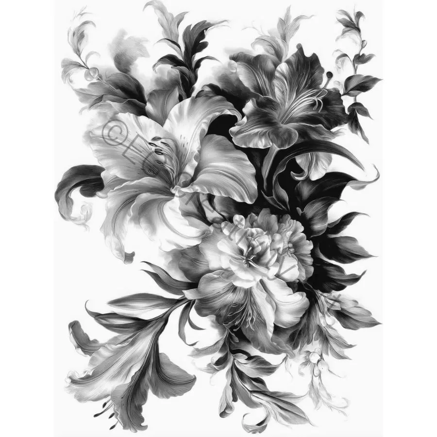 55 Printable Floral Coloring Pages for Adults