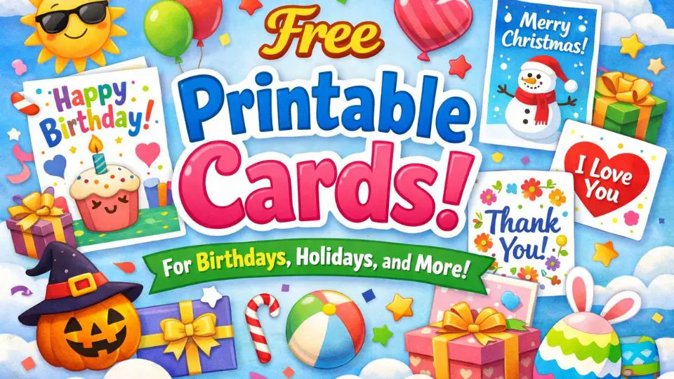 Free Printable Cards
