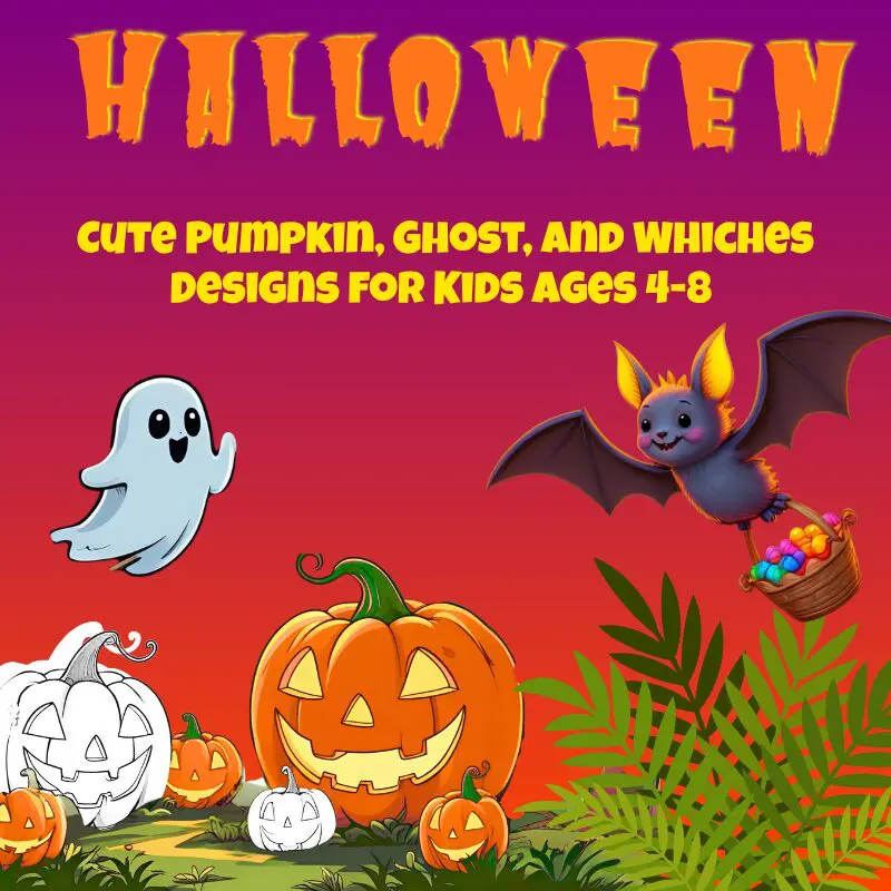 HALLOWEEN COLORING BOOK FOR KIDS -1