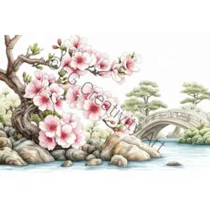 Landscape Coloring Pages – 50 Nature Scenes to Unwind