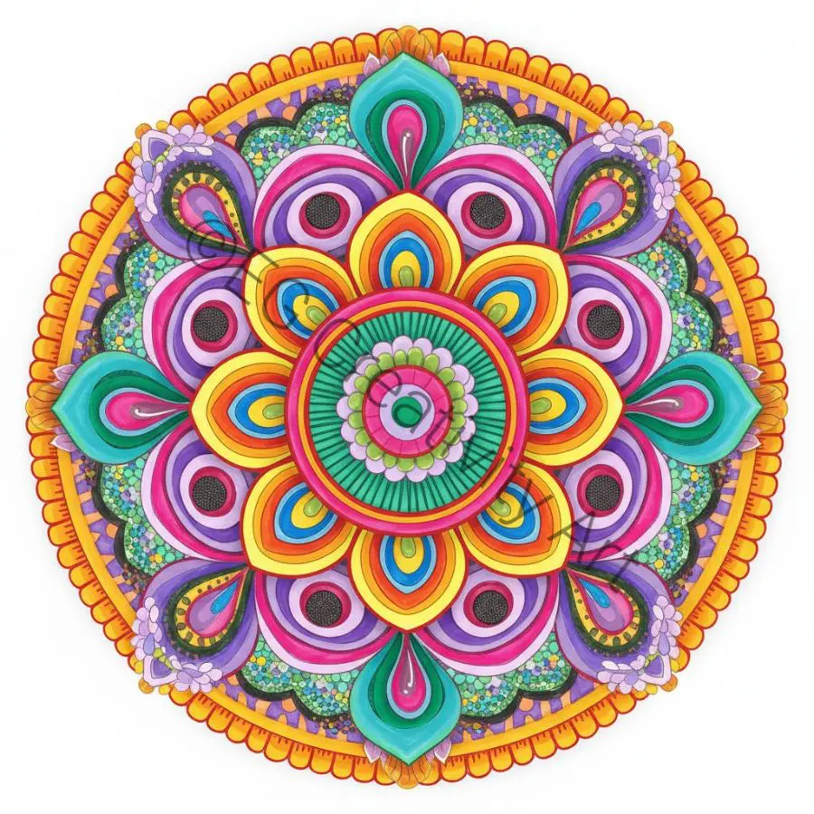 9 Mandala Coloring Pages – Taste of Mindfulness
