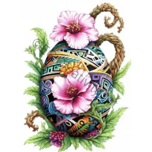 Neo Deco Easter Coloring Book – Art Deco Calm for Adults (4)
