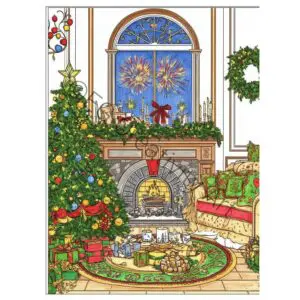 40 New Year Coloring Pages – Fresh Start, Calm Mind