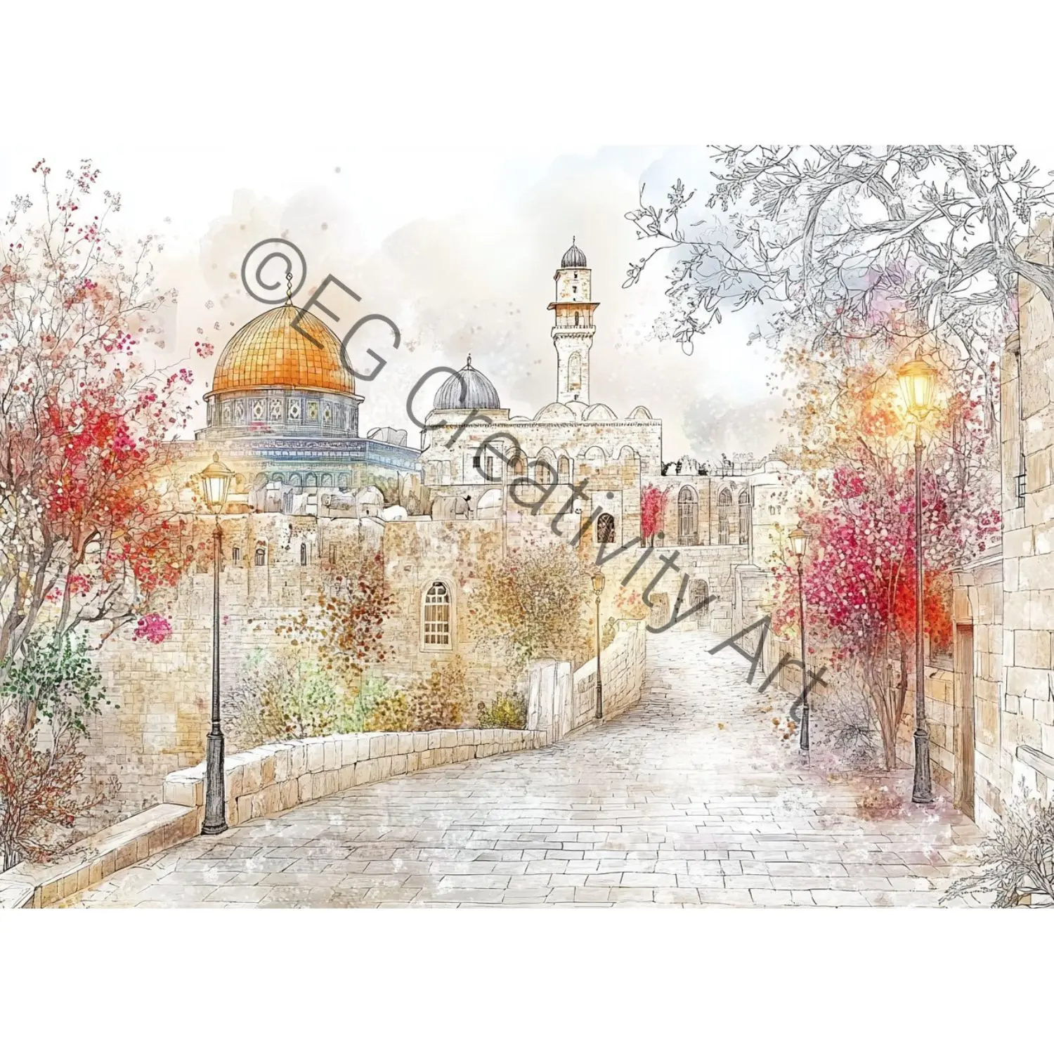 Printable City Coloring Pages for Adults - 46 Calming Landmarks & Urban Escapes (1)