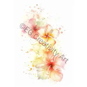 Printable Summer Birthday Cards Set of 12 Foldable 5x7 Designs