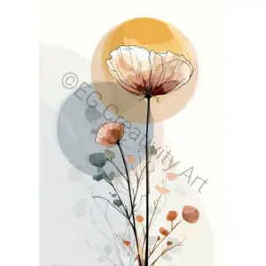 Printable Summer Birthday Cards Set of 12 Foldable 5x7 Designs