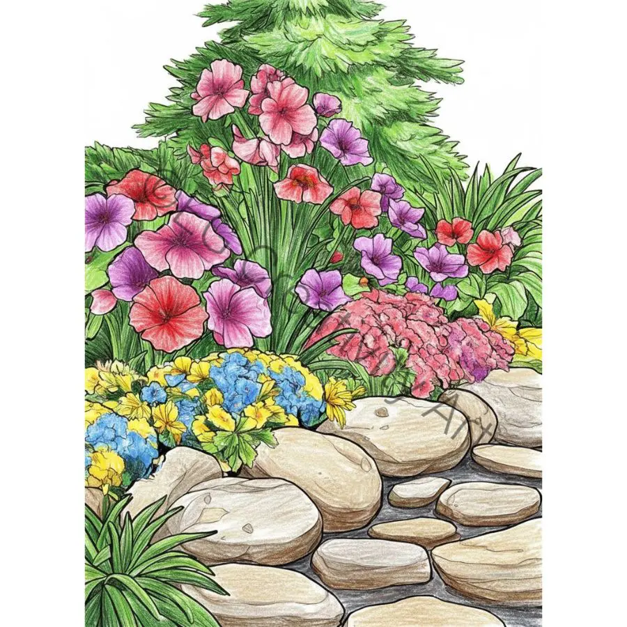 Spring Reset Coloring Sampler – 9 Pages of Calm and Hope