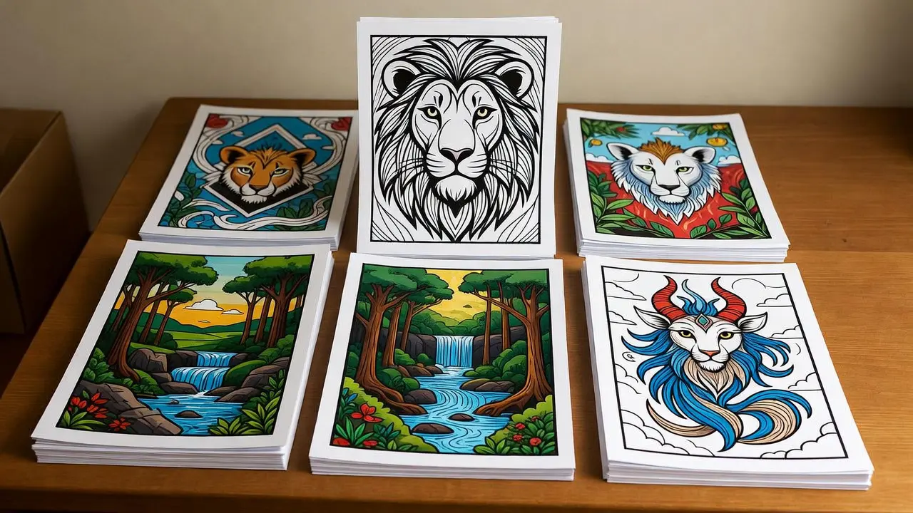 coloring pages bundles