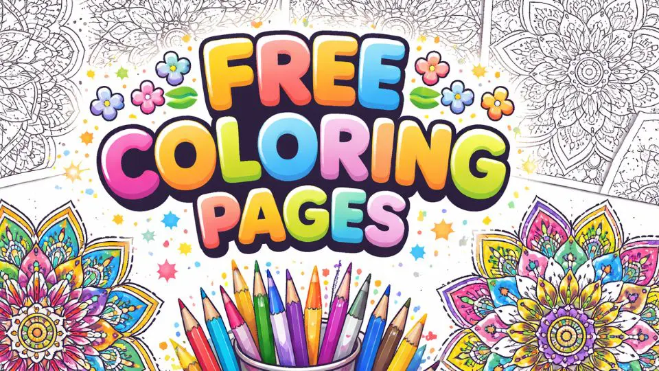 free coloring pages for adults