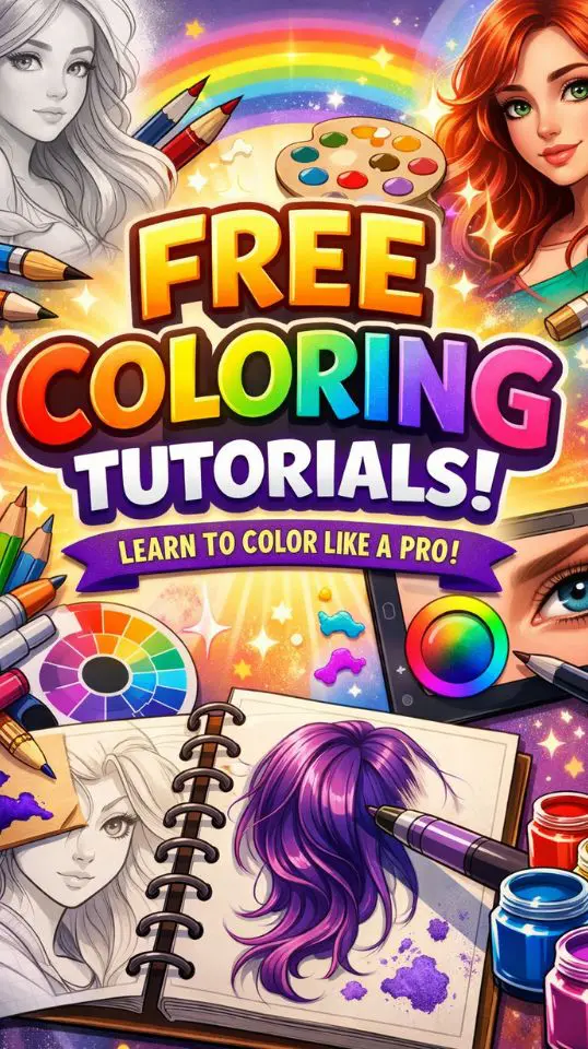 free coloring tutorials