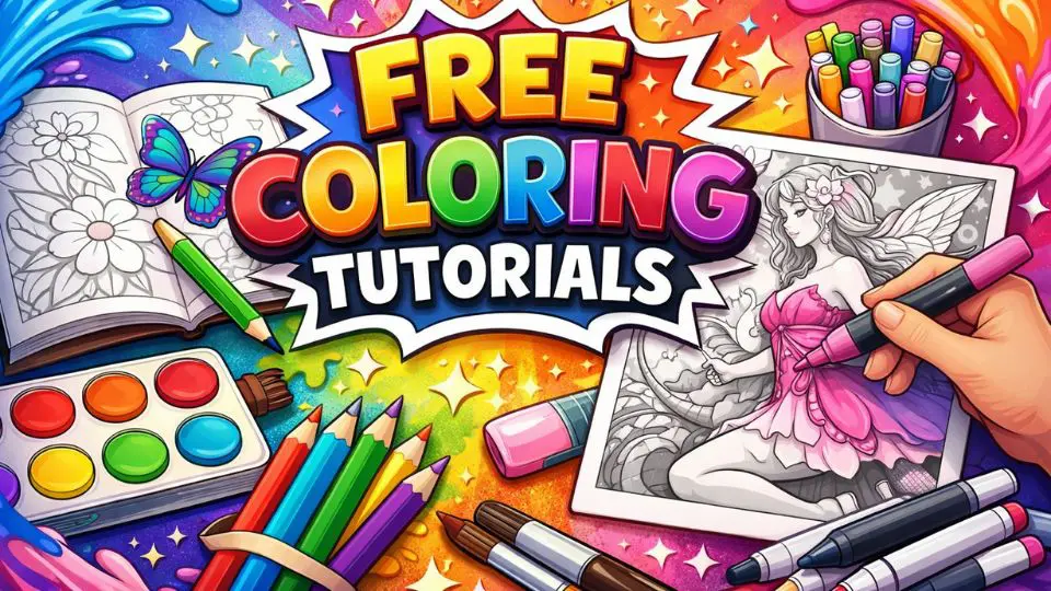 free coloring tutorials