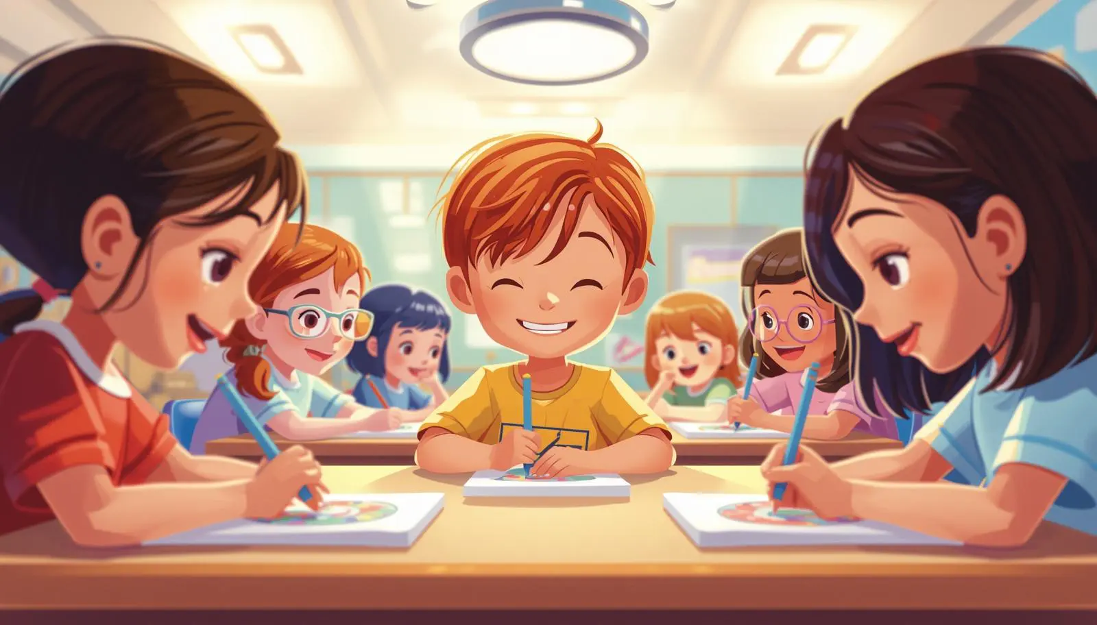 detailed animal coloring sheets used as classroom activity for older students