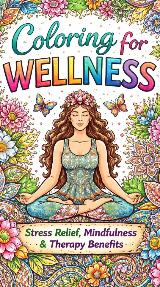 Coloring for Wellness: Stress Relief, Mindfulness & Therapy Benefits