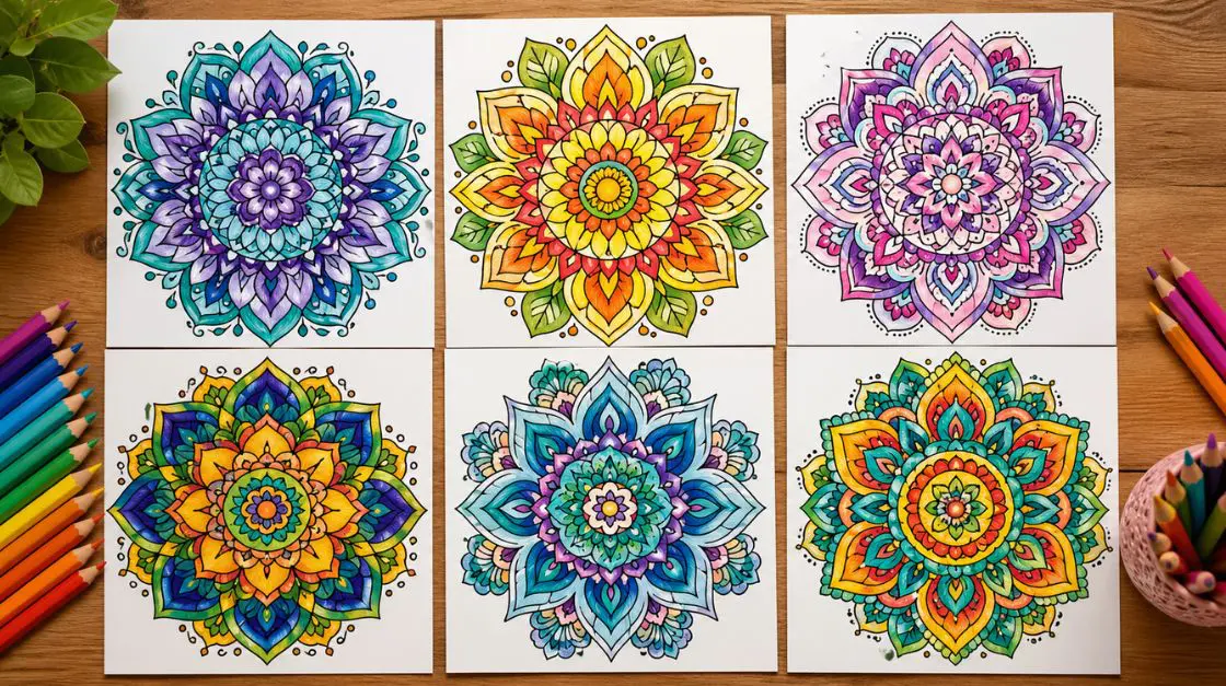 printable coloring pahse for adults -mandalas