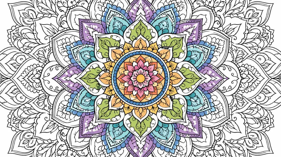 intricate free mandala coloring pages detailed printable mandala PDF art