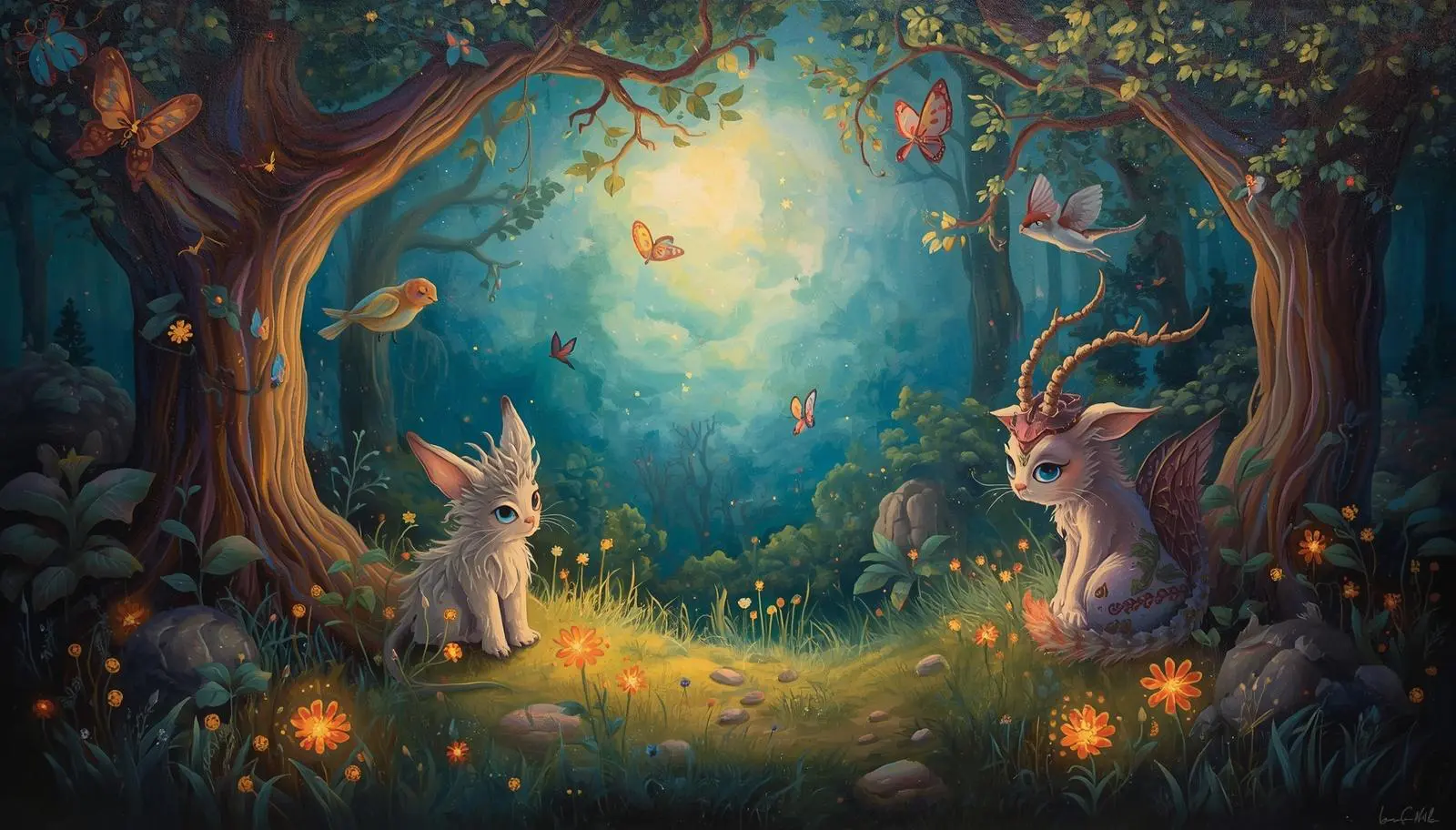 magical creatures coloring pages